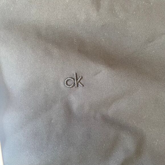 Calvin Klein Water Resistant Bomber Jacket Black XL - Picture 3 of 7